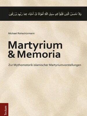 cover image of Martyrium und Memoria